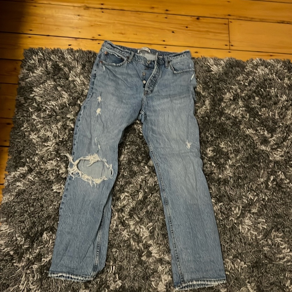 Abercrombie & Fitch Dad High Rise